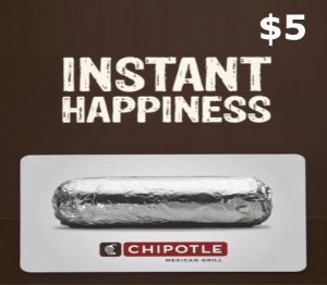 Chipotle $5 Подарочная карта US