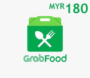 Grab Food MYR 180 Подарочная карта MY