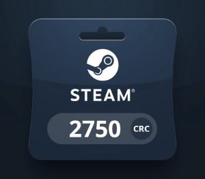 Steam Wallet CRC 2750 Подарочная карта