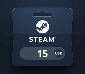 Steam Wallet USD 15 Подарочная карта US