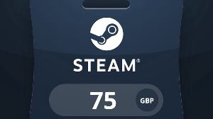 Steam Карта пополнения GBP 75 UK Код активации
