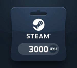 Steam Wallet UYU 3000 Подарочная карта UY