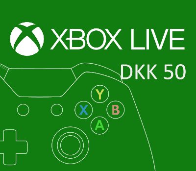 XBOX Live 50 DKK Предоплаченная карта DK
