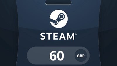 Steam Wallet GBP 60 Подарочная карта UK