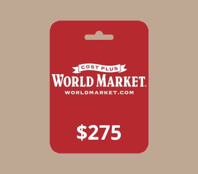 Cost Plus World Market USD 275 Gift Card US