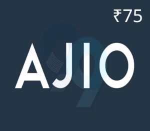 AJIO INR 75 Подарочная карта IN