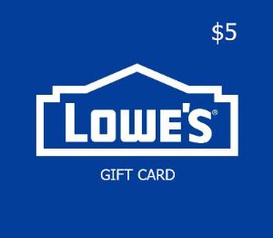 Lowe's $5 Подарочная карта US