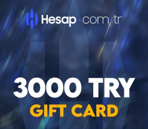 Hesap.com.tr TRY 3000 Подарочная карта