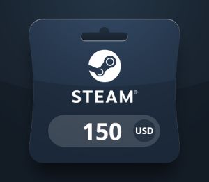 Steam Wallet USD 150 Подарочная карта BH