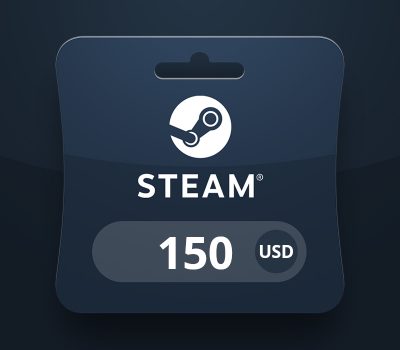 Steam Wallet USD 150 Подарочная карта BH