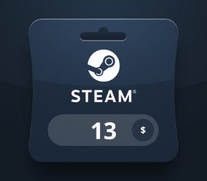 Steam Wallet USD 13 Подарочная карта US