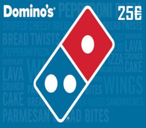 Domino's Pizza €25 Подарочная карта DE