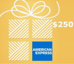 American Express $250 US Подарочная карта