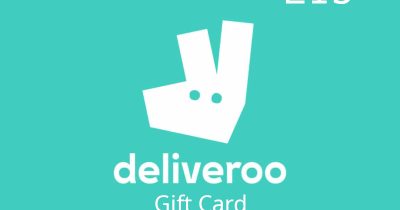 Deliveroo £15 Подарочная карта UK