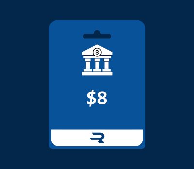 Rewarble Bank Transfer USD 8 Подарочная карта