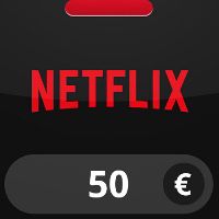 Netflix EUR 50 Подарочная карта IT