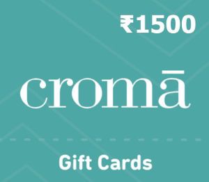 Croma INR 1500 Подарочная карта IN