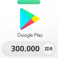 Google Play Indonesia — 300000 IDR