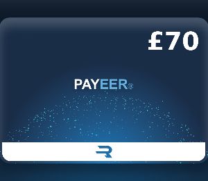 Rewarble Payeer GBP 70 Подарочная карта