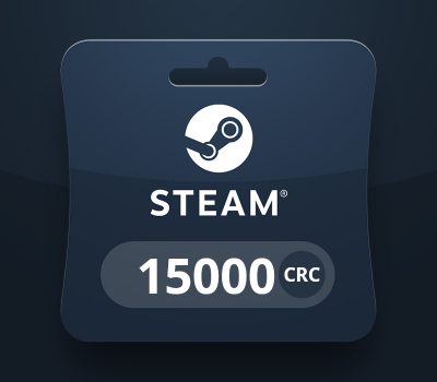 Steam Wallet CRC 15 000 Gift Card CR