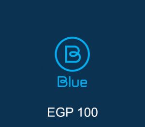 Blue Prepaid EGP 100 Подарочная карта EG