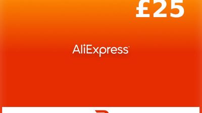 Rewarble AliExpress GBP 25 Подарочная карта