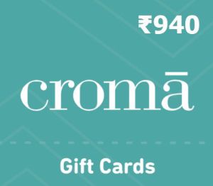 Croma INR 940 Подарочная карта IN