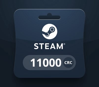 Steam Wallet CRC 11 000 Подарочная карта HR