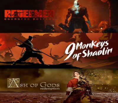 9 Monkeys of Shaolin + Ash of Gods + Redeemer: Набор EU XBOX One / Xbox Series X|S Ключ