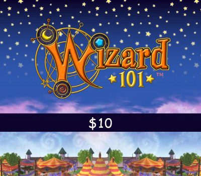 Wizard101 USD 10 Подарочная карта US