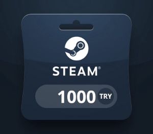 Steam Wallet TRY 1000 Подарочная карта TR