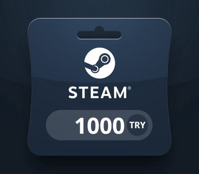 Steam Wallet TRY 1000 Подарочная карта TR