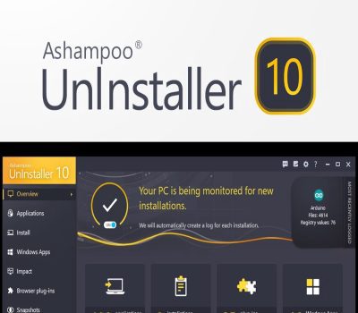 Ashampoo UnInstaller 10 Ключ активации (2 PCs)