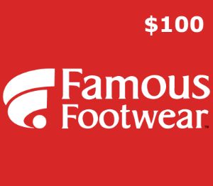 Famous Footwear USD 100 Подарочная карта US
