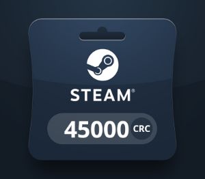 Steam Wallet CRC 45 000 Подарочная карта CR