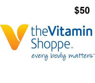 The Vitamin Shoppe® $50 Подарочная карта US