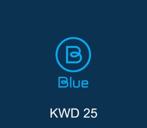 Blue Prepaid KWD 25 Подарочная карта KW