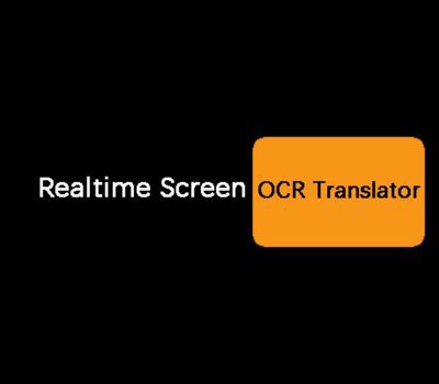 Realtime Screen OCR Translator PC Steam Ключ