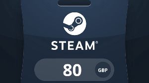 Steam Карта пополнения GBP 80 UK Код активации