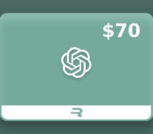 Rewarble ChatGPT USD 70 Подарочная карта