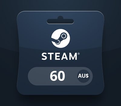 Steam Wallet AUD 60 Подарочная карта