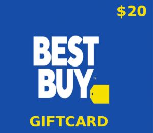 Best Buy $20 Подарочная карта US