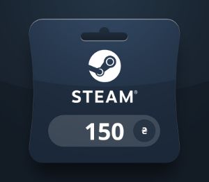 Steam Wallet UAH 150 Подарочная карта UA
