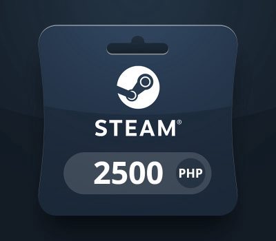 Steam Wallet PHP 2500 Подарочная карта PH