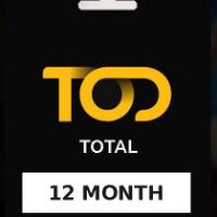 TOD TV Total 12 мес. подписка Ключ AE