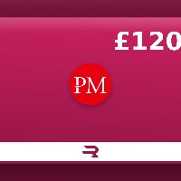 Rewarble Perfect Money GBP 120 Подарочная карта