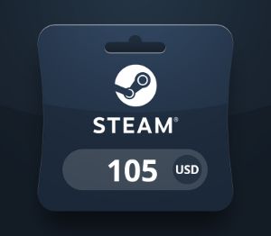 Steam Wallet USD 105 Подарочная карта BH