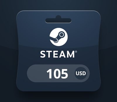 Steam Wallet USD 105 Подарочная карта BH