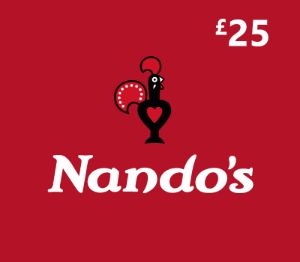 Nando's GBP 25 Подарочная карта UK