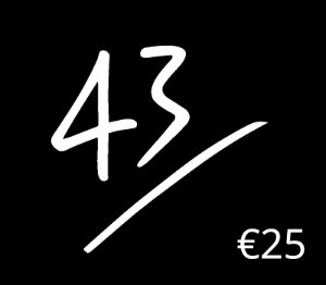 43einhalb.com EUR 25 Подарочная карта DE